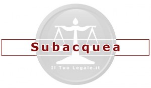 avvoato per la subacquea