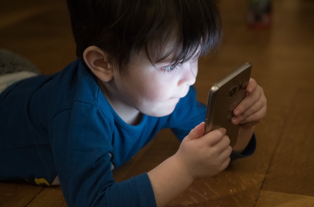 foto dei figli sui social