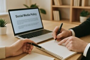 social media dipendenti doveri policy